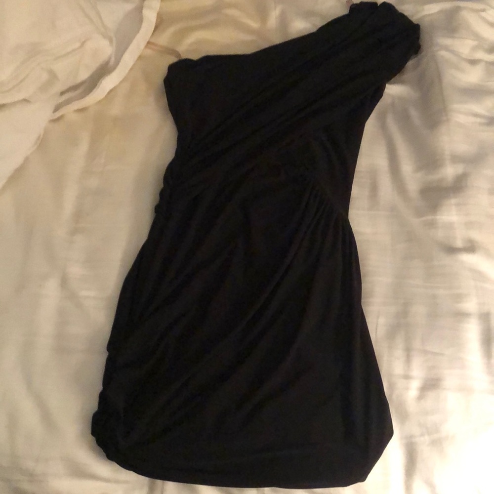 NORDSTROM ONE SHOULDER MINI DRESS